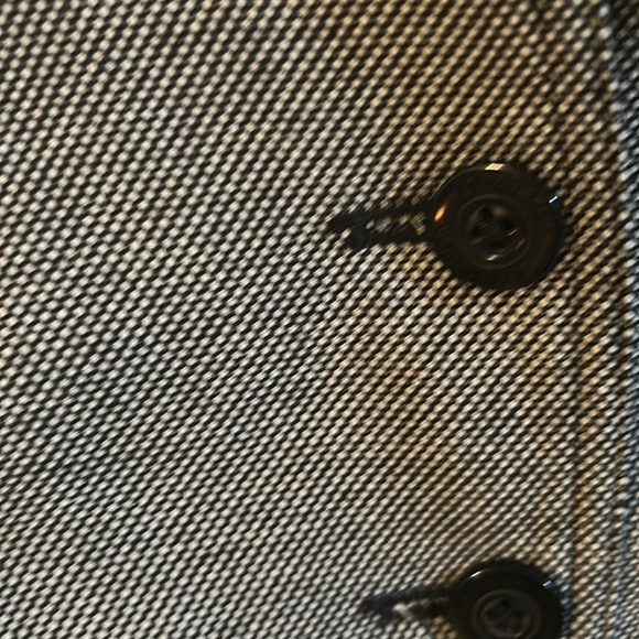 Black and White Button-down Calvin Klein Dress - Picture 2 of 6